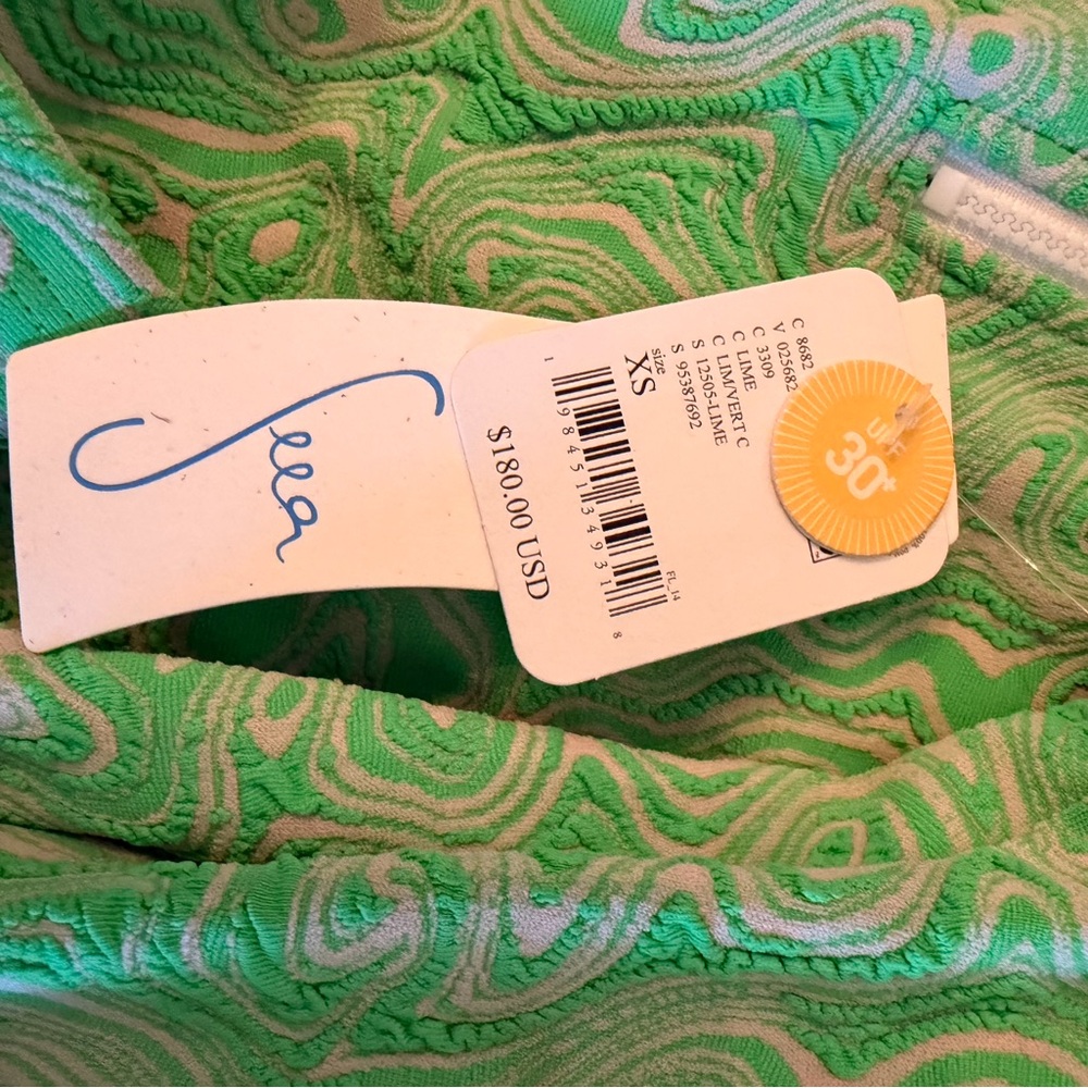 Seea Caroline One-Piece Surf Suit in green size XS - Picture 5 of 6